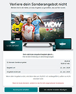 WOW Angebot