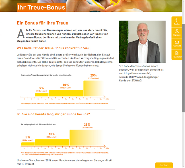 Ulrich Simons - Stawag Treuebonus