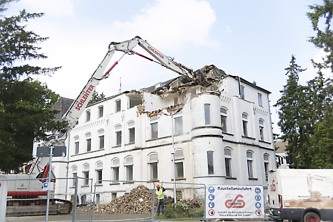 Sanatorium Lütticher Straße Abbruch