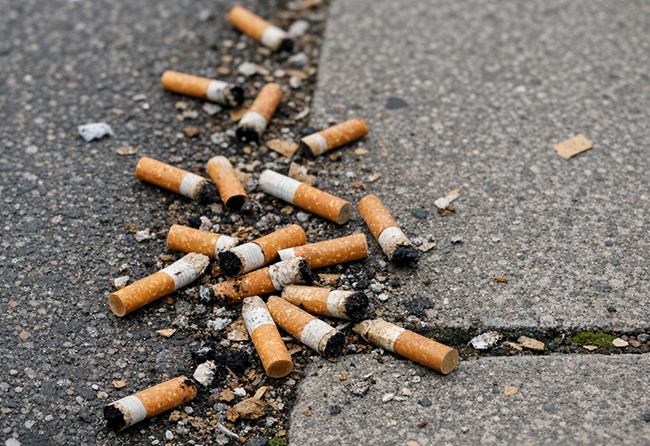 Zigarettenkippen