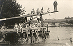 Freibad Hangeweiher um 1900