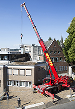 Ulrich Simons - Kraneinsatz am Franziskus