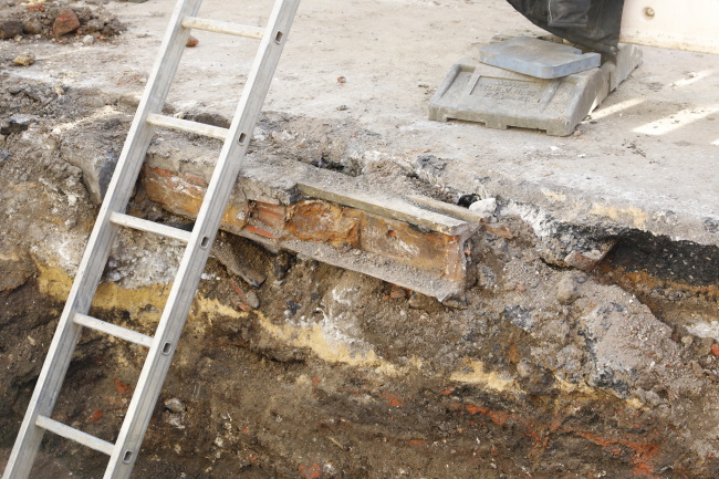 Theaterplatz Straßenbahnschiene