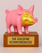 Goldene Schweinebacke